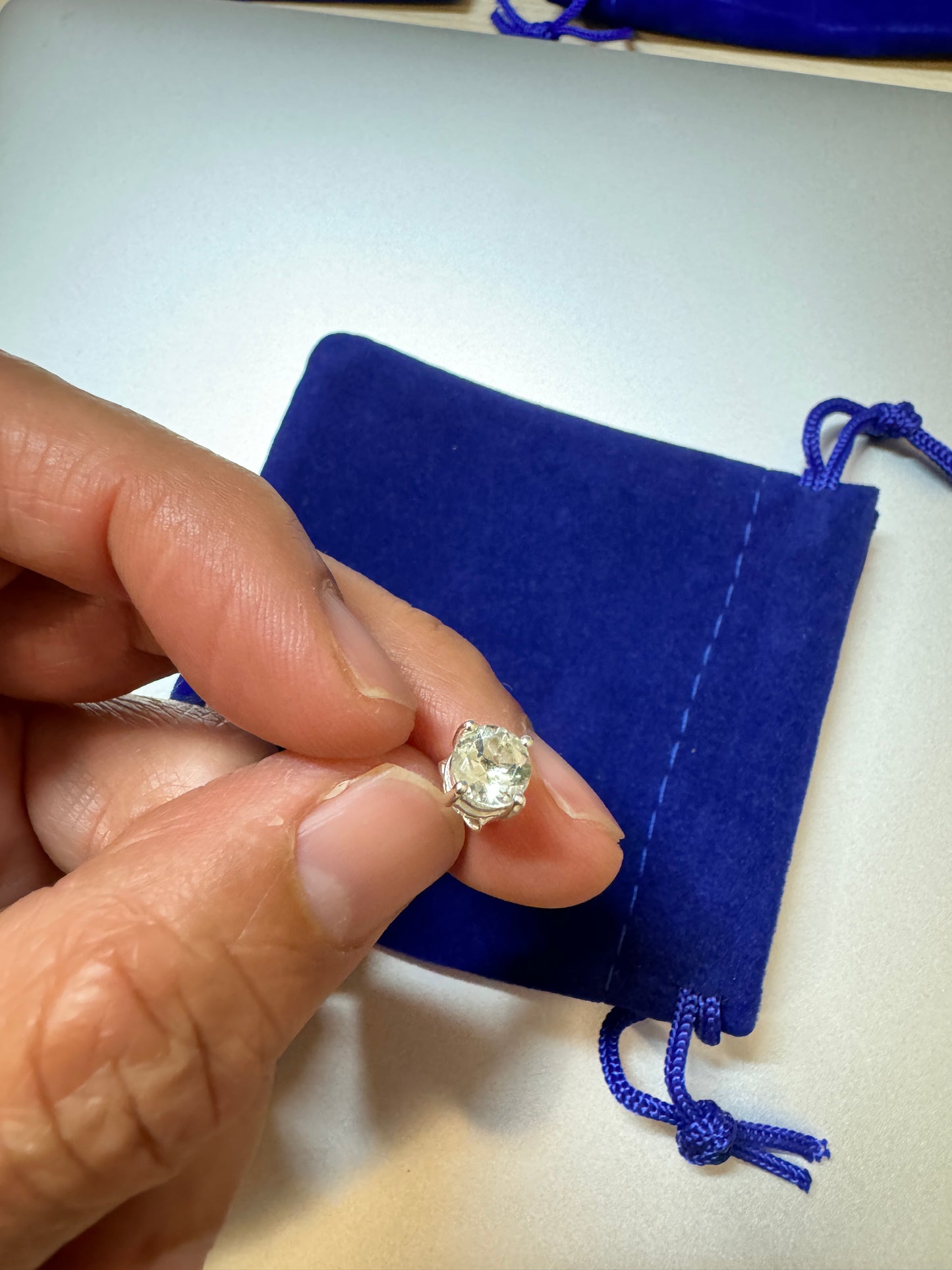 クリアクオーツ(水晶)・ピアス(小)