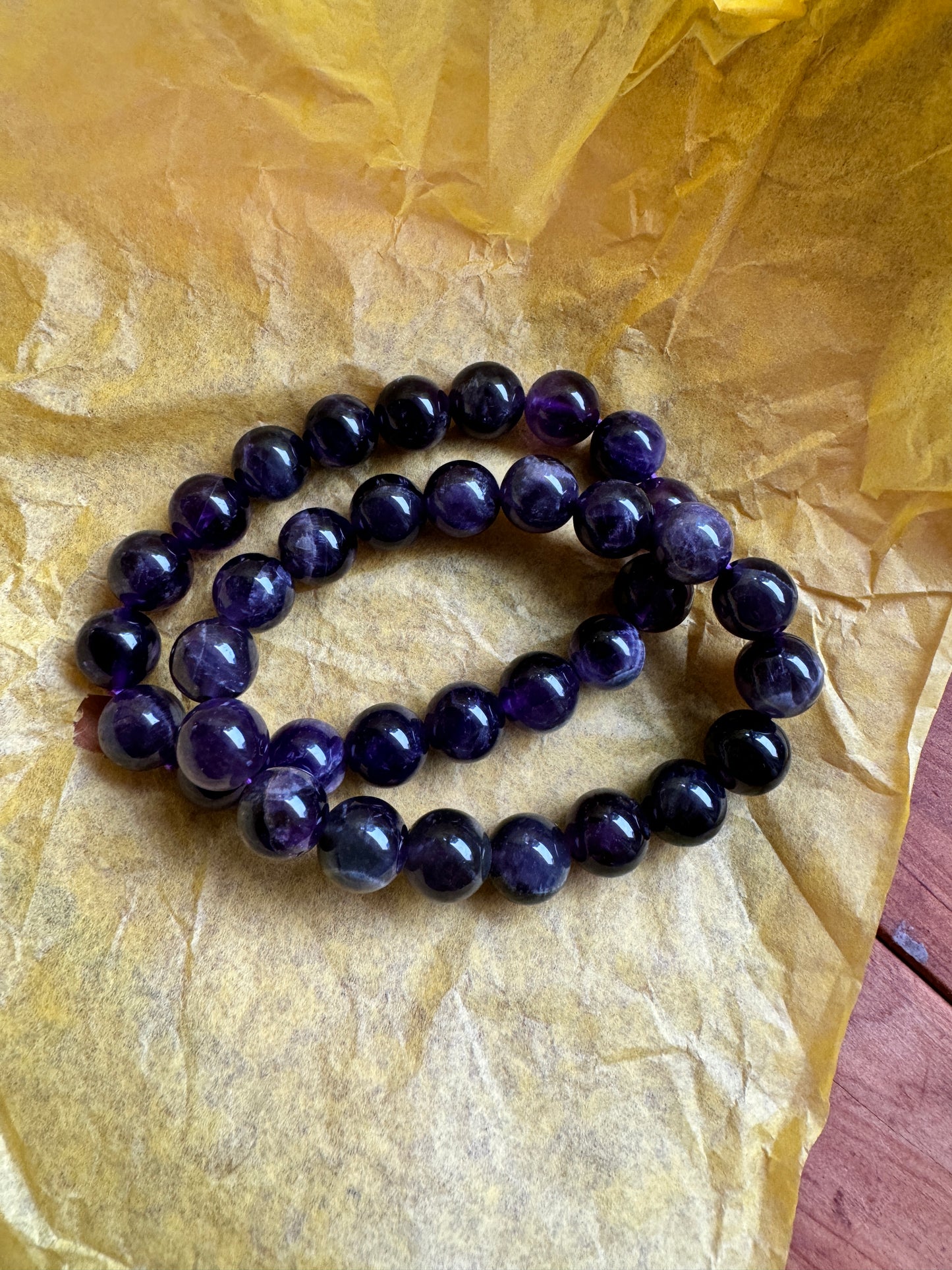 大人気☆最強アメジスト浄化ブレスレット【ロビンさんマジック】