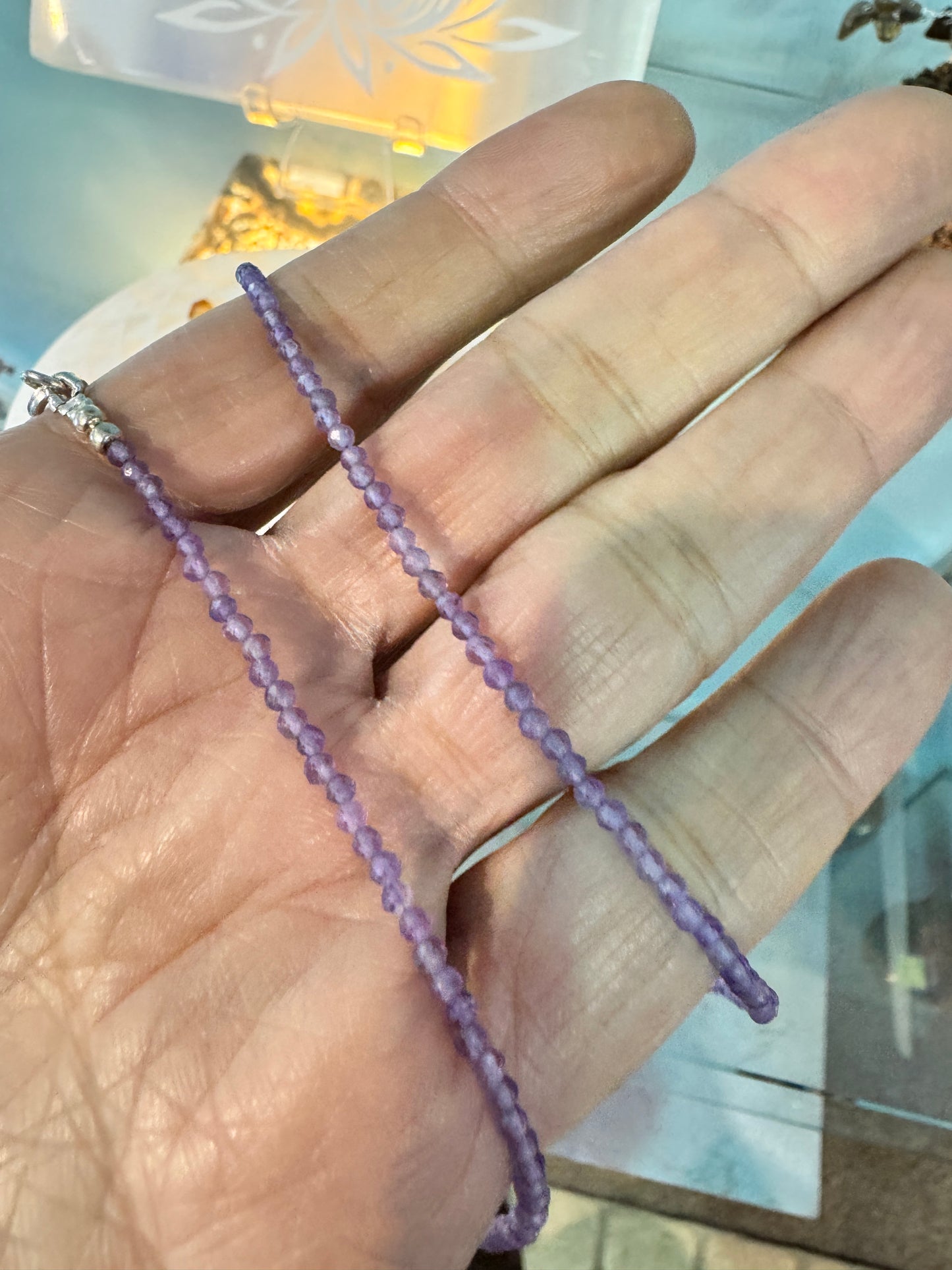 アメジストのペンダント