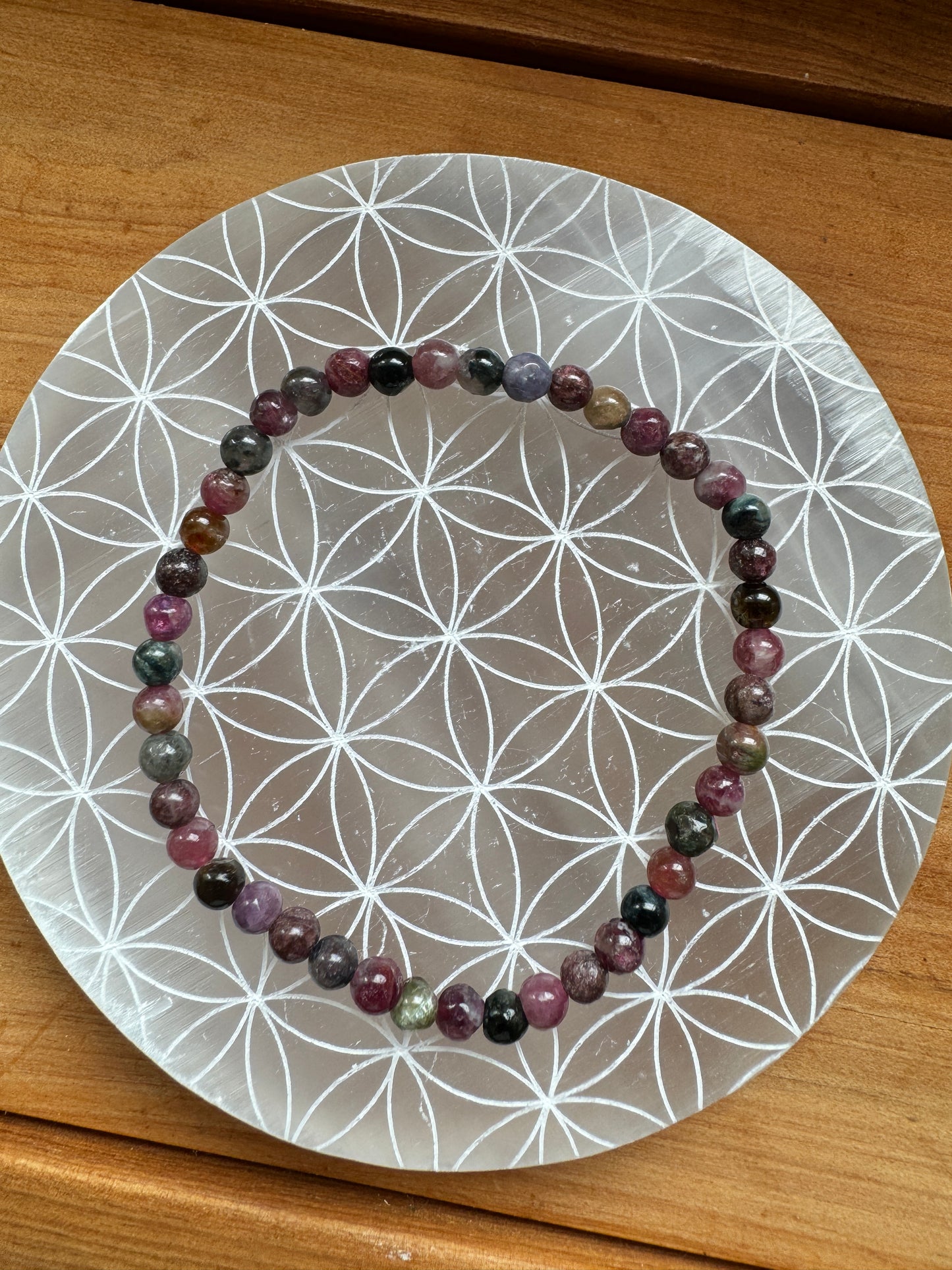 トルマリンミックス ブレスレット(aquariuscrystals)