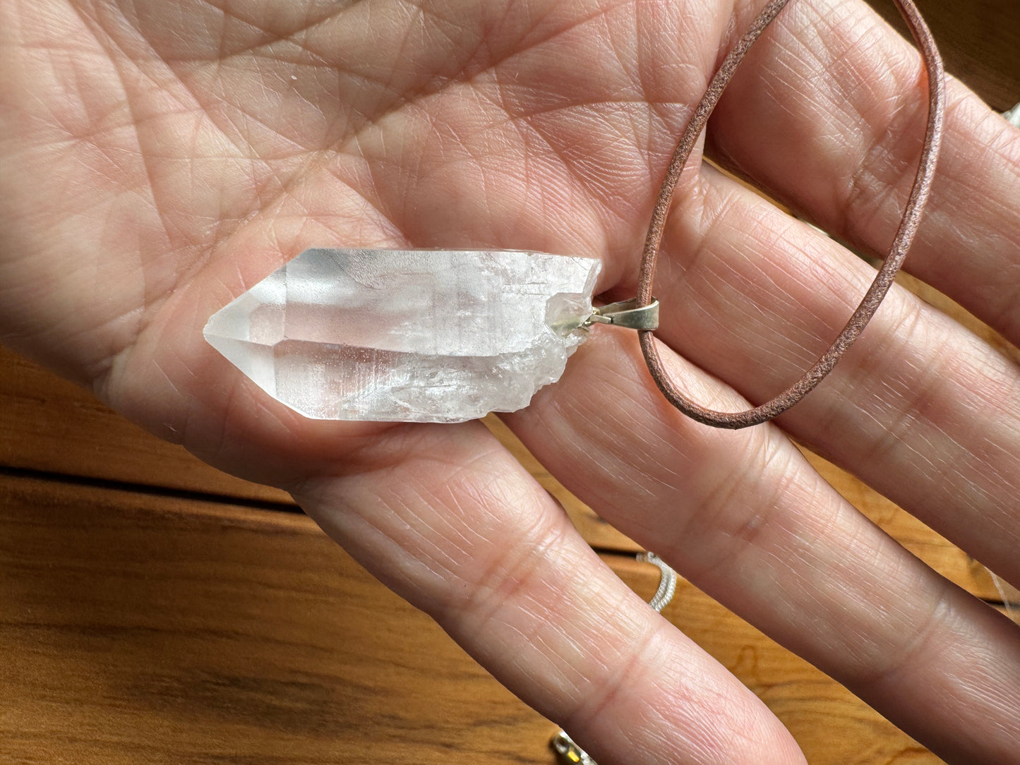 レムリアンシードのペンダント