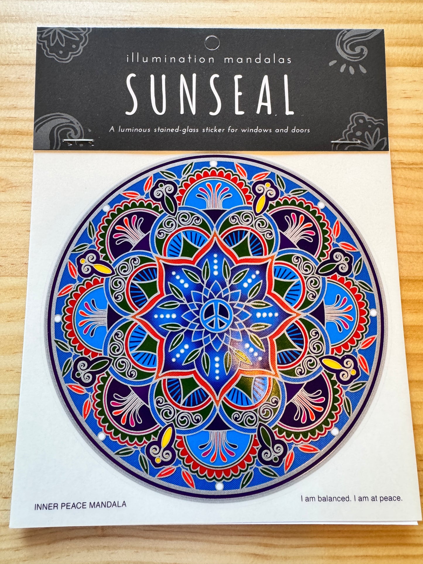 INNER PEACE MANDALA - I am balanced. I am at peace.