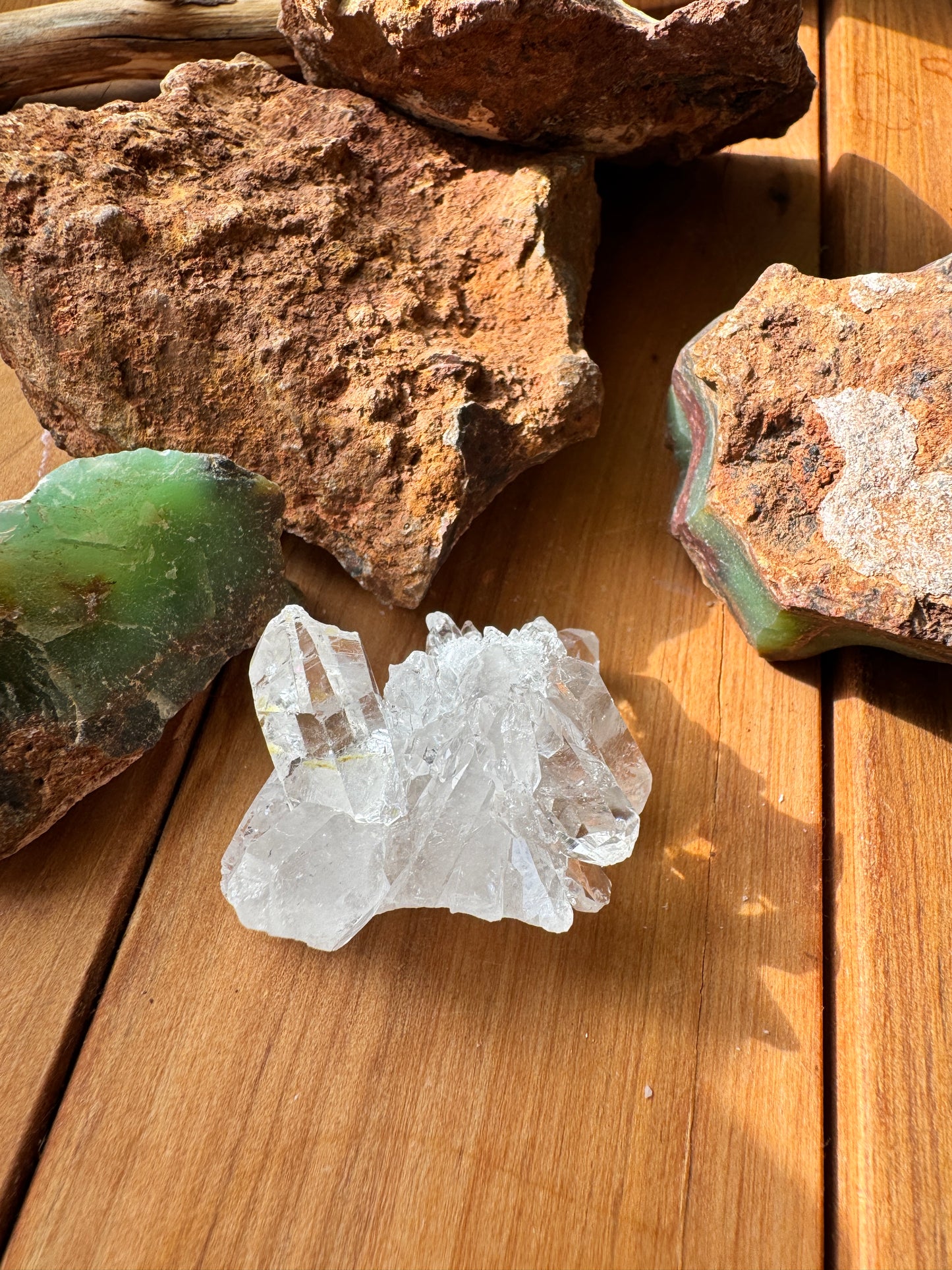 自然の恵み水晶クラスタ(A)