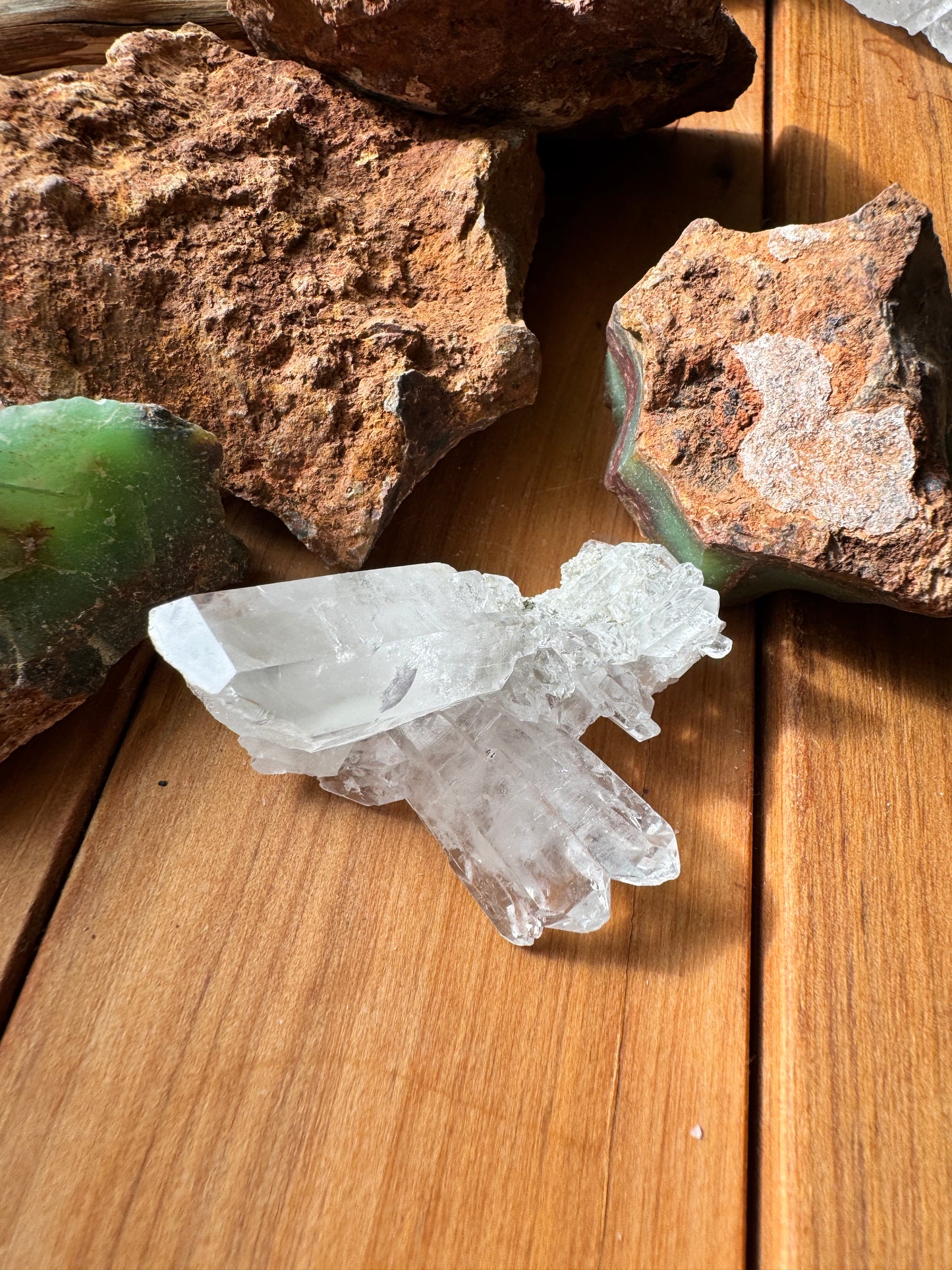 自然の恵み水晶クラスター(全員お迎えセット)