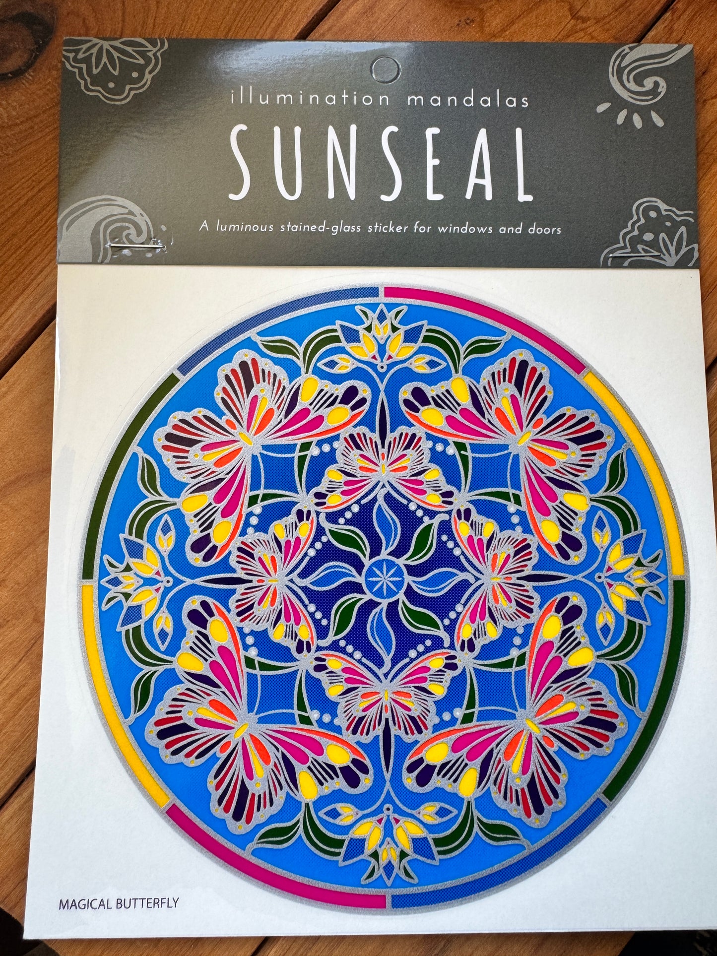 SUNSEAL ステンドグラス・ステッカー(オーストラリア・デザイン& Made In Australia)