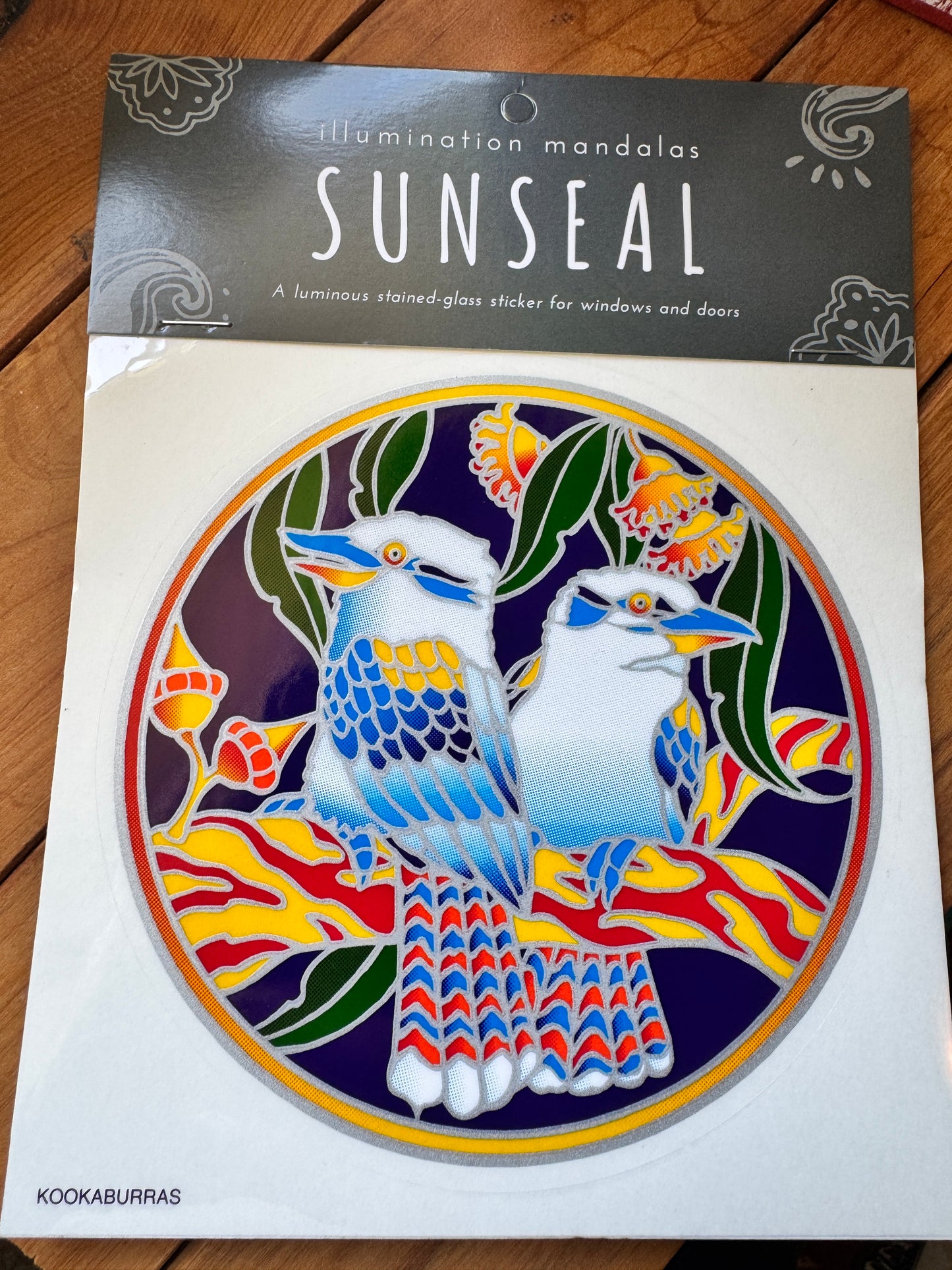 SUNSEAL ステンドグラス・ステッカー(オーストラリア・デザイン& Made In Australia)