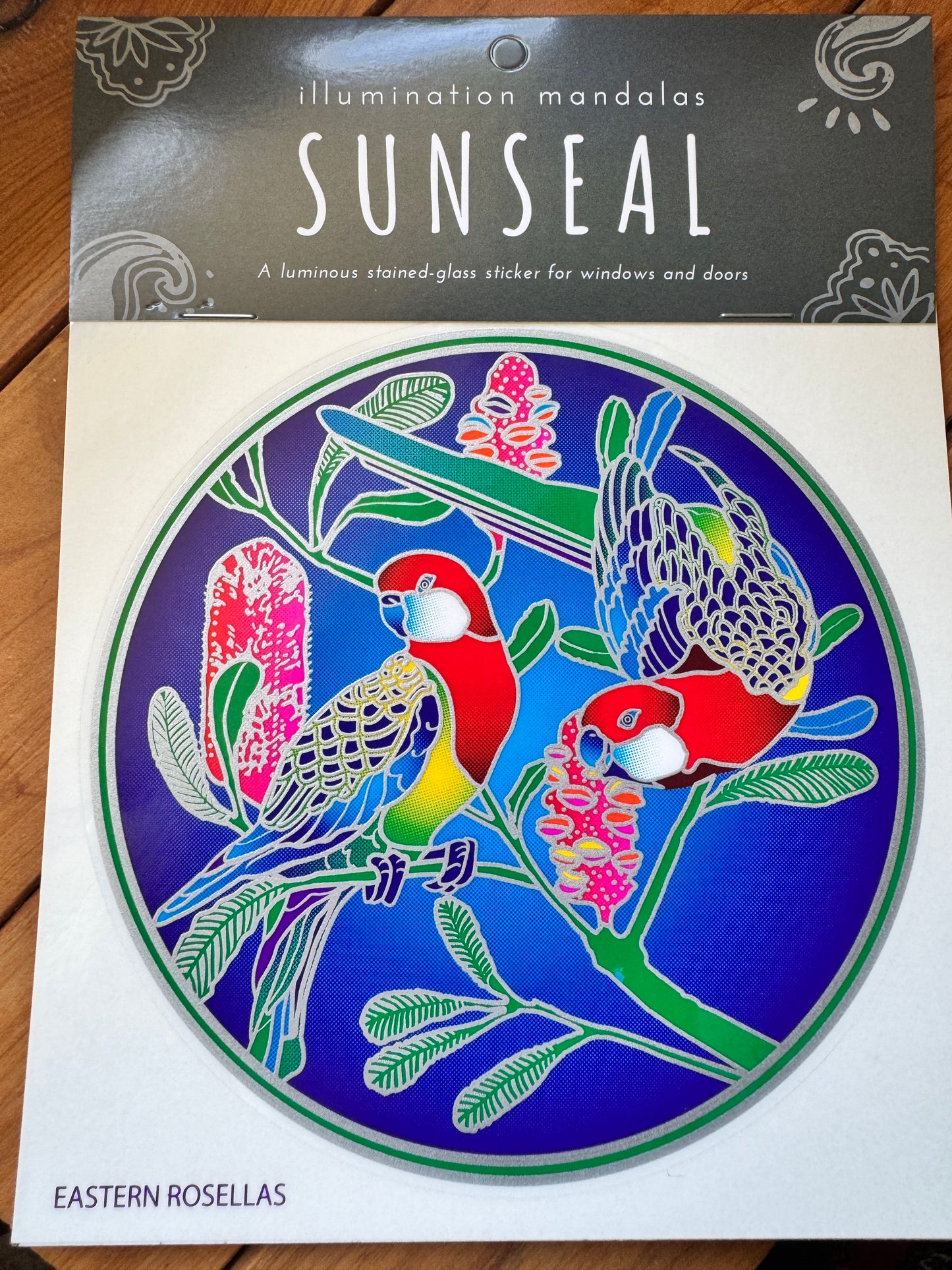 SUNSEAL ステンドグラス・ステッカー(オーストラリア・デザイン& Made In Australia)