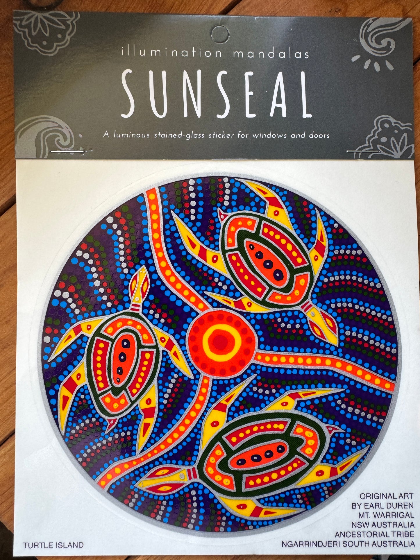SUNSEAL ステンドグラス・ステッカー(オーストラリア・デザイン& Made In Australia)