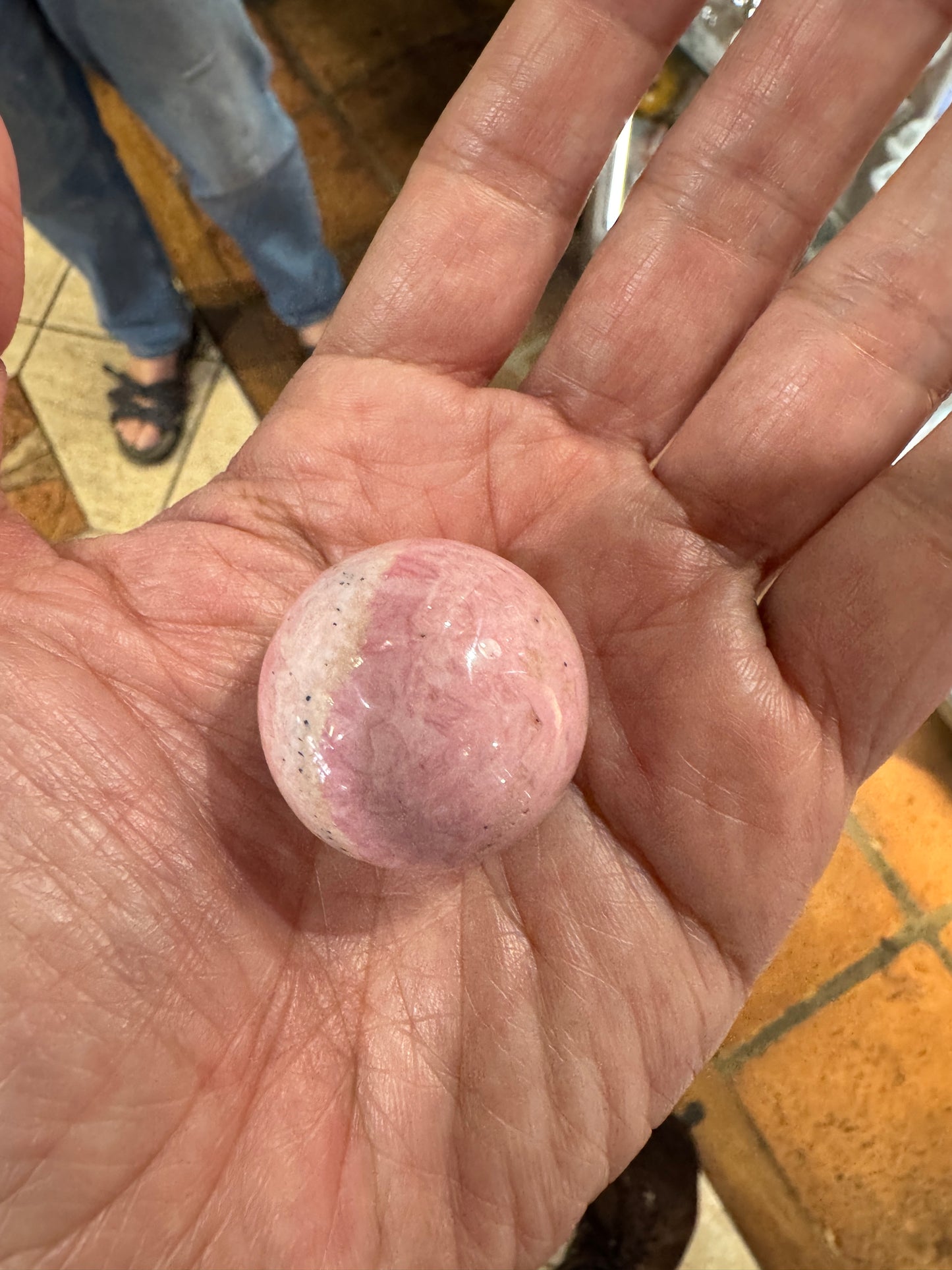 ロードクロサイト(インカローズ)・ハイグレード(丸型)