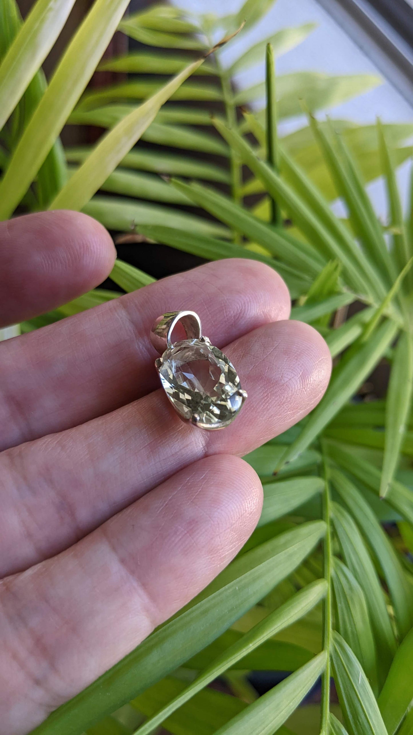 グリーンアメジスト・ペンダントヘッド