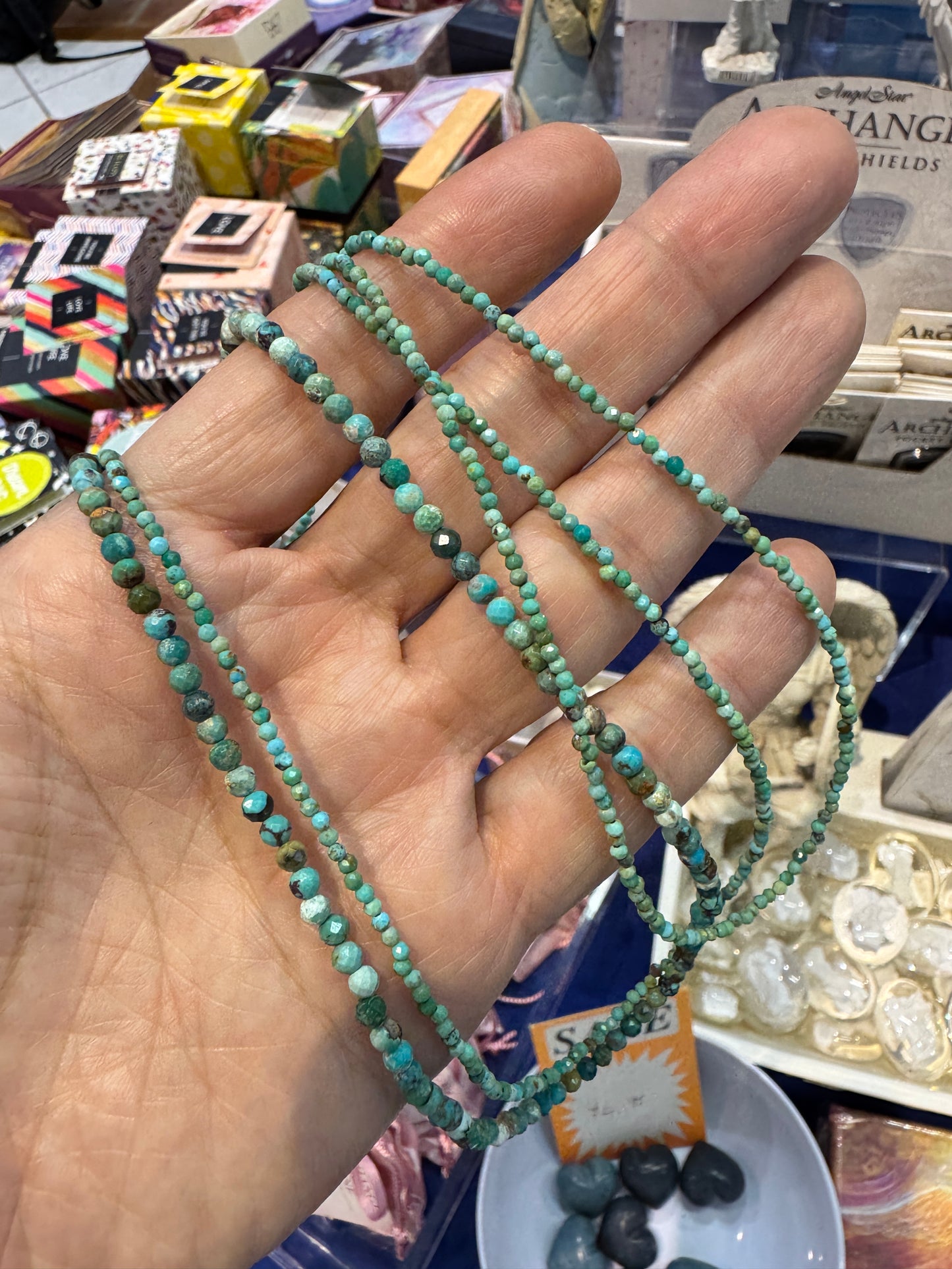 ターコイズのネックレス