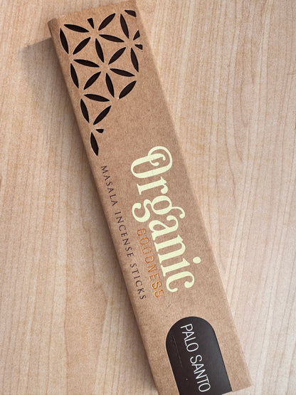 Organic Goodness｜パロサント・マサラ インセンス スティック