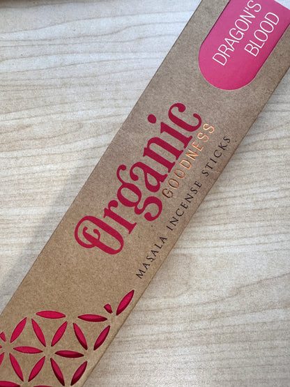 Organic Goodness｜ドラゴンズブラッド・マサラ インセンス スティック
