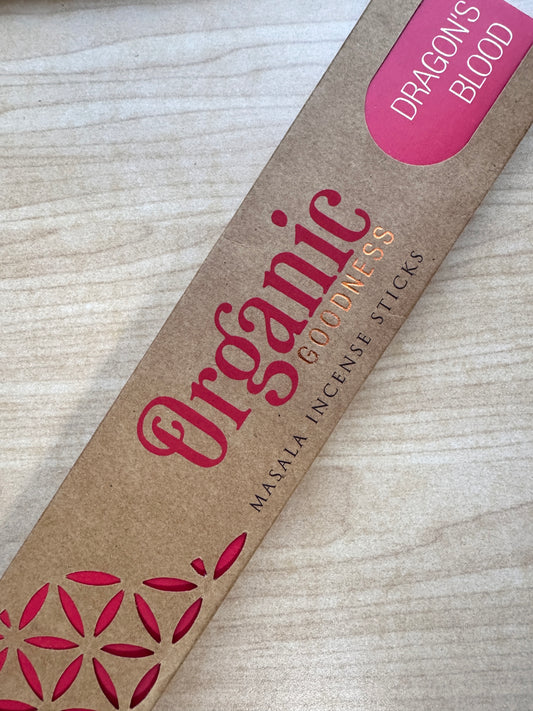 Organic Goodness｜ドラゴンズブラッド・マサラ インセンス スティック