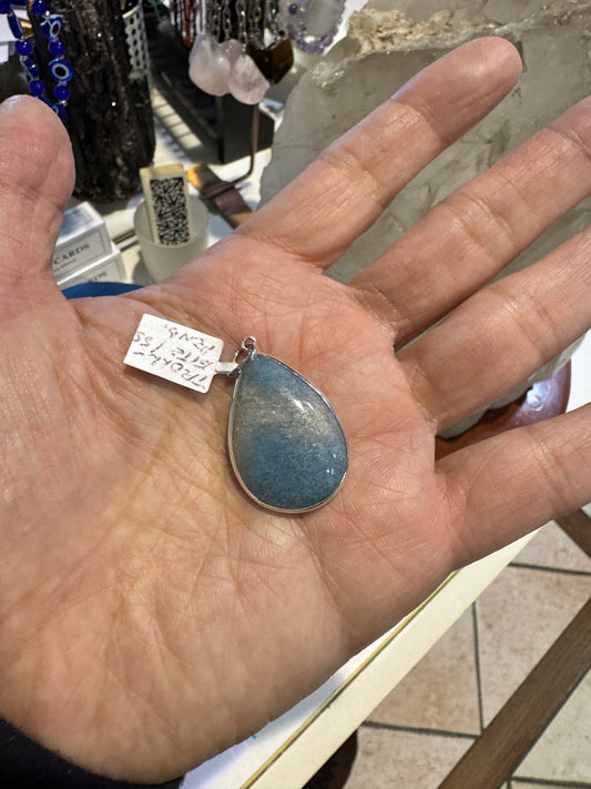 北欧妖精の石☆トロール石のペンダント（ドロップ形）