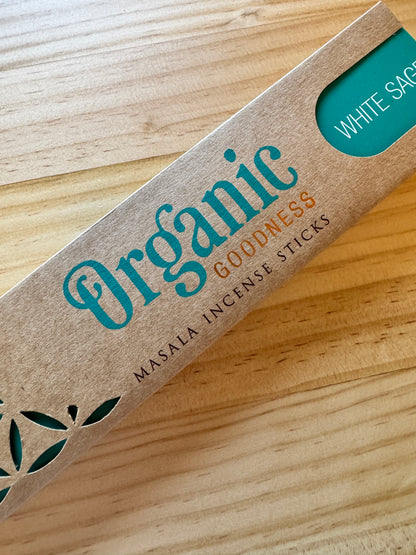 Organic Goodness｜ホワイトセージ・マサラ インセンス スティック