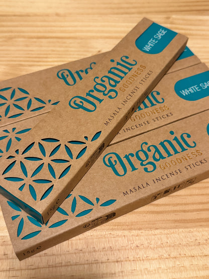 Organic Goodness｜ホワイトセージ・マサラ インセンス スティック